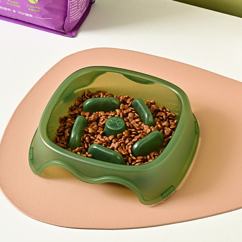 Pet Slow Feed Anti-Choke Water and Food Bowl