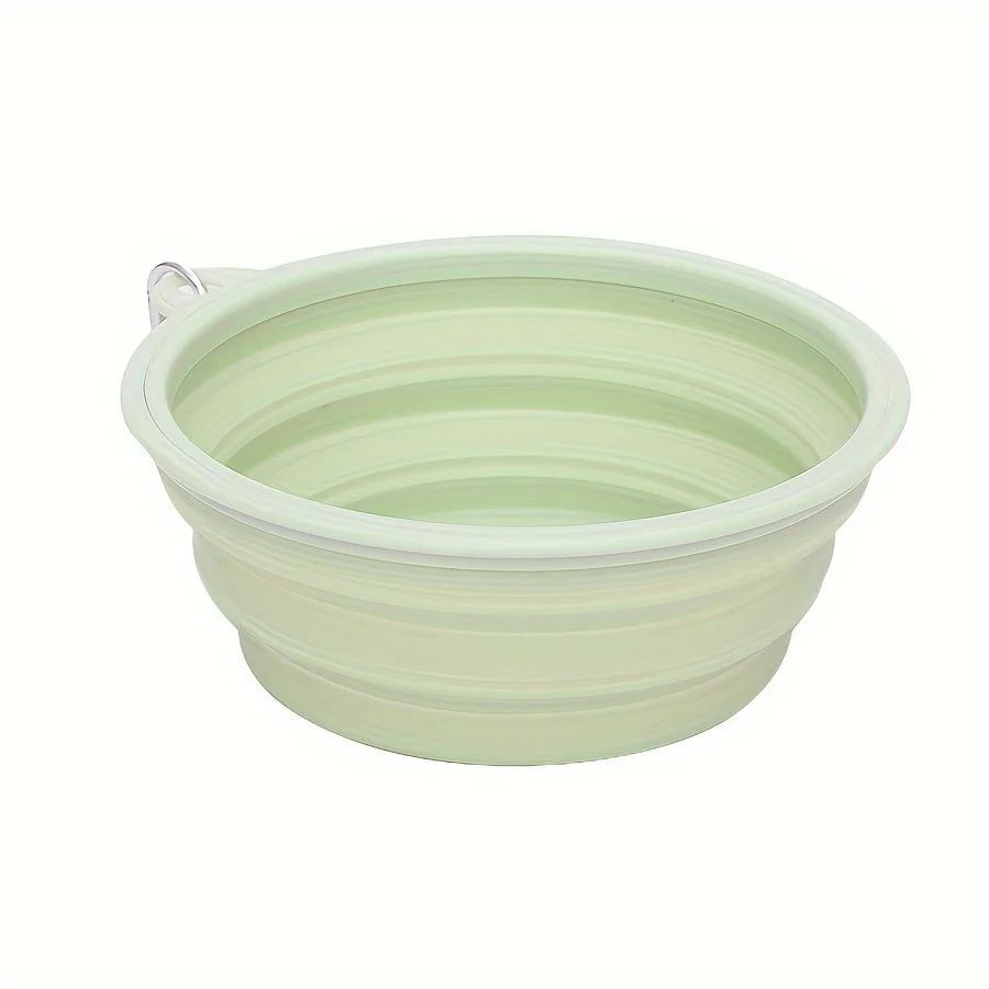 Hanging Foldable Pet Bowl Portable Travel Food Water Container