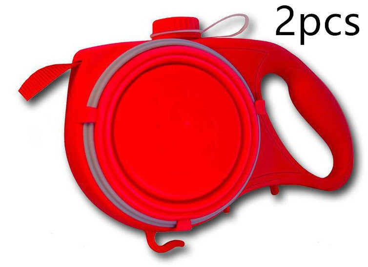 Multifunctional Retractable Pet Leash Portable Walking Harness