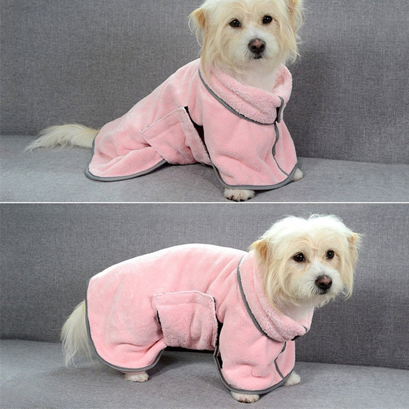 Quick-Dry Microfiber Pet Bath Towel