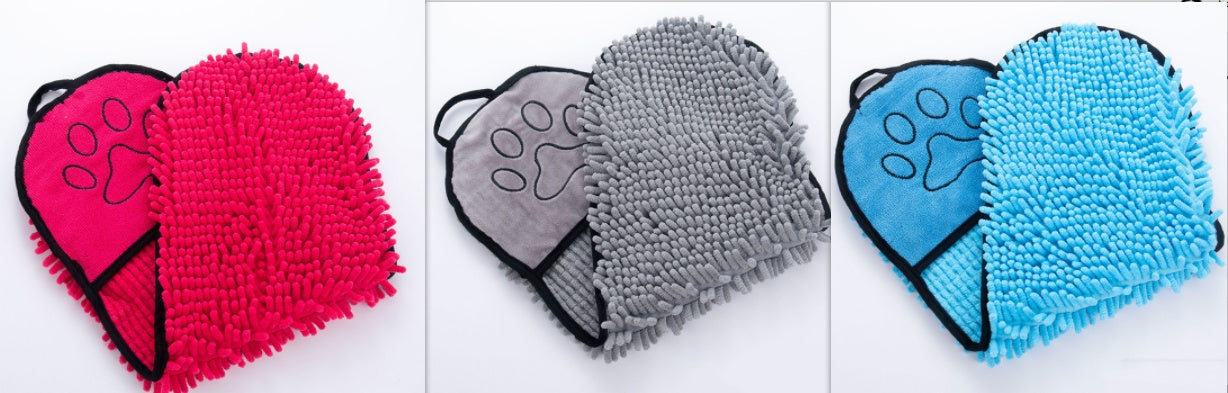 Super Absorbent Microfiber Pet Bath Towel Quick-Drying