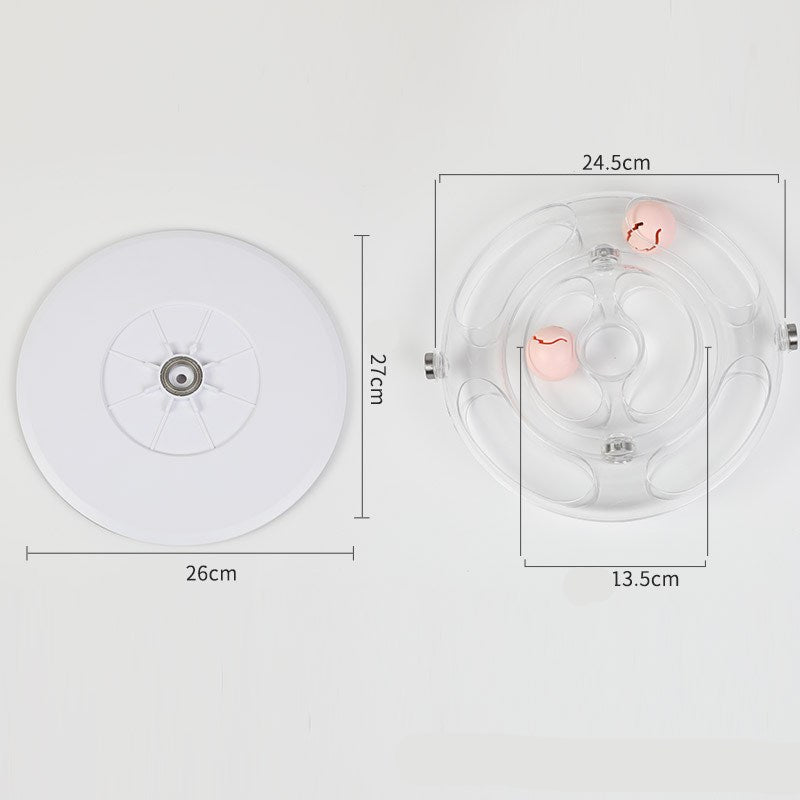 Interactive Turntable Educational Pet Toy