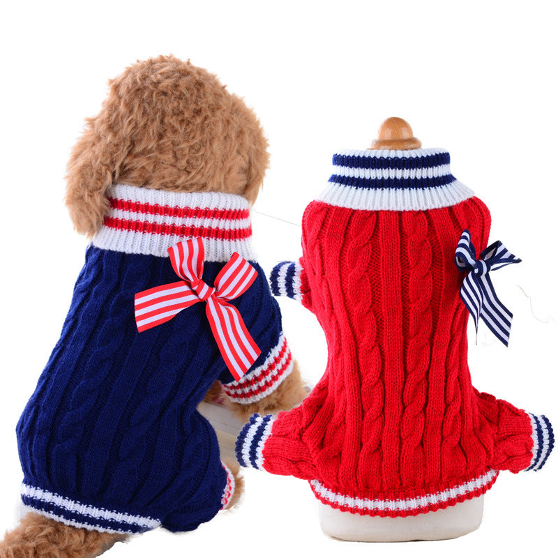 Warm Knit Sweater For Pets