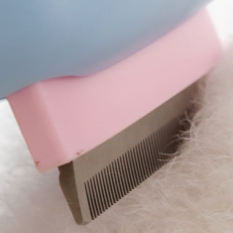 Pet Deshedding And Dematting Grooming Brush Reduces Shedding