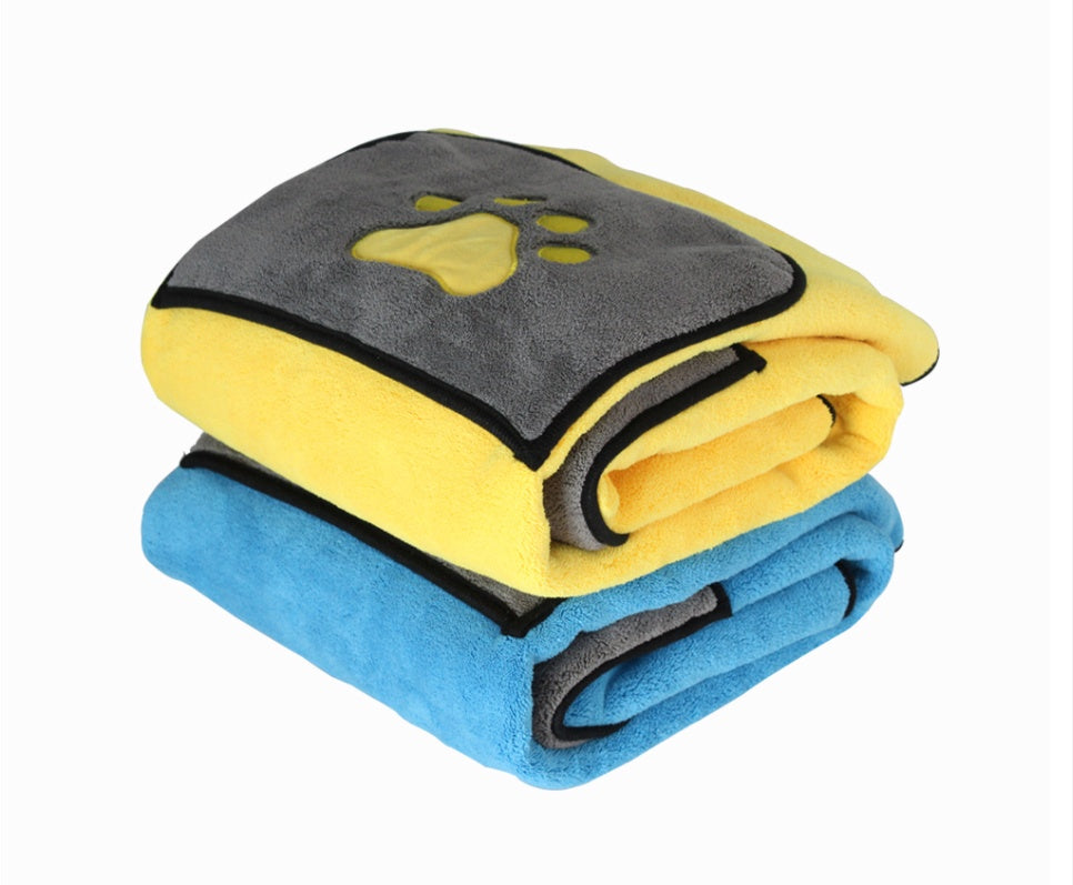 Quick-Dry Absorbent Pet Bath Towel