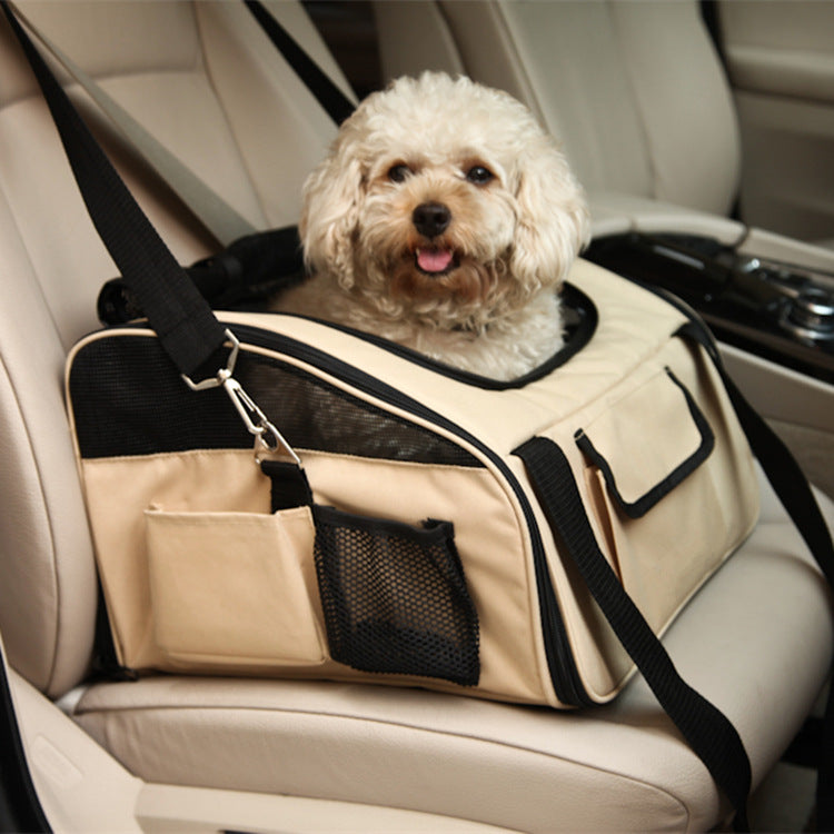 Pet Car Seat Carrier Bag Folding Hammock Travel Bag