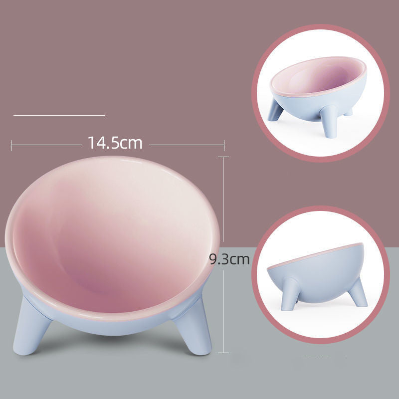 Elevated Pet Feeding Bowl Stand for Food and Water
