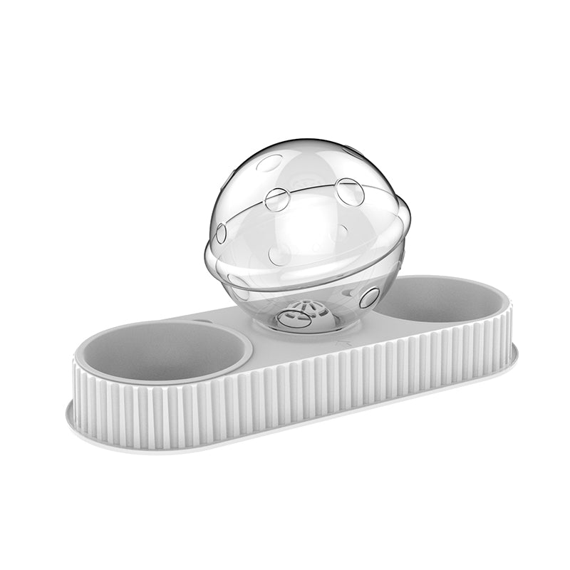 Automatic Plastic Pet Water and Food Bowl Feeder