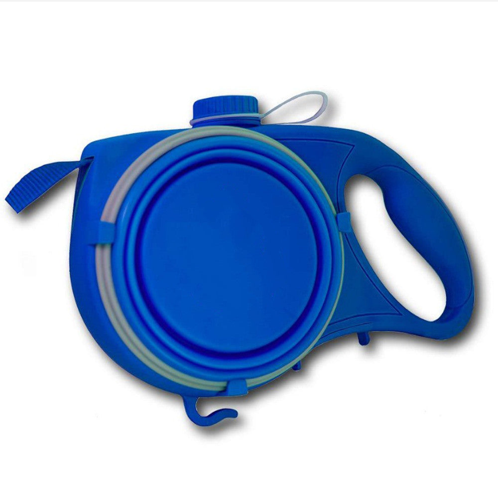 Multifunctional Retractable Pet Leash Portable Walking Harness