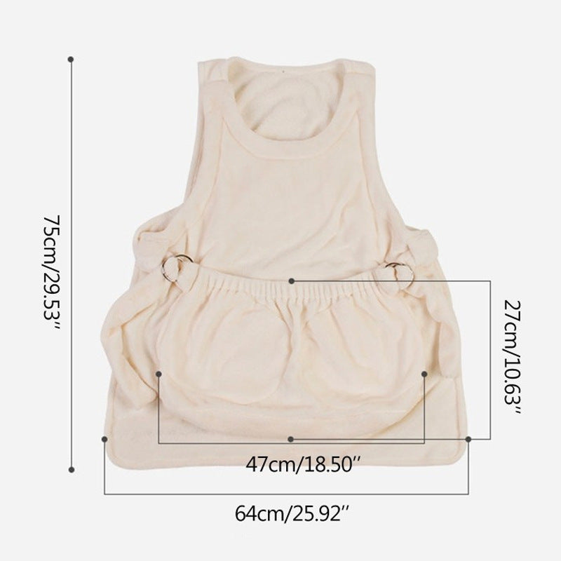 Pet Travel Carrier Apron Small Portable Hanging Bag