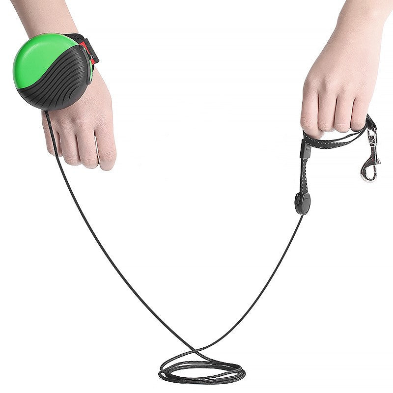 Wrist Strap Pet Leash Convenient Hands-Free Walking