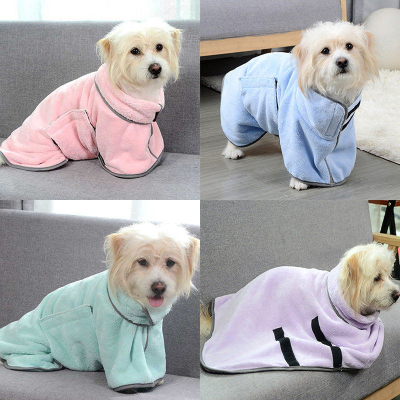 Quick-Dry Microfiber Pet Bath Towel