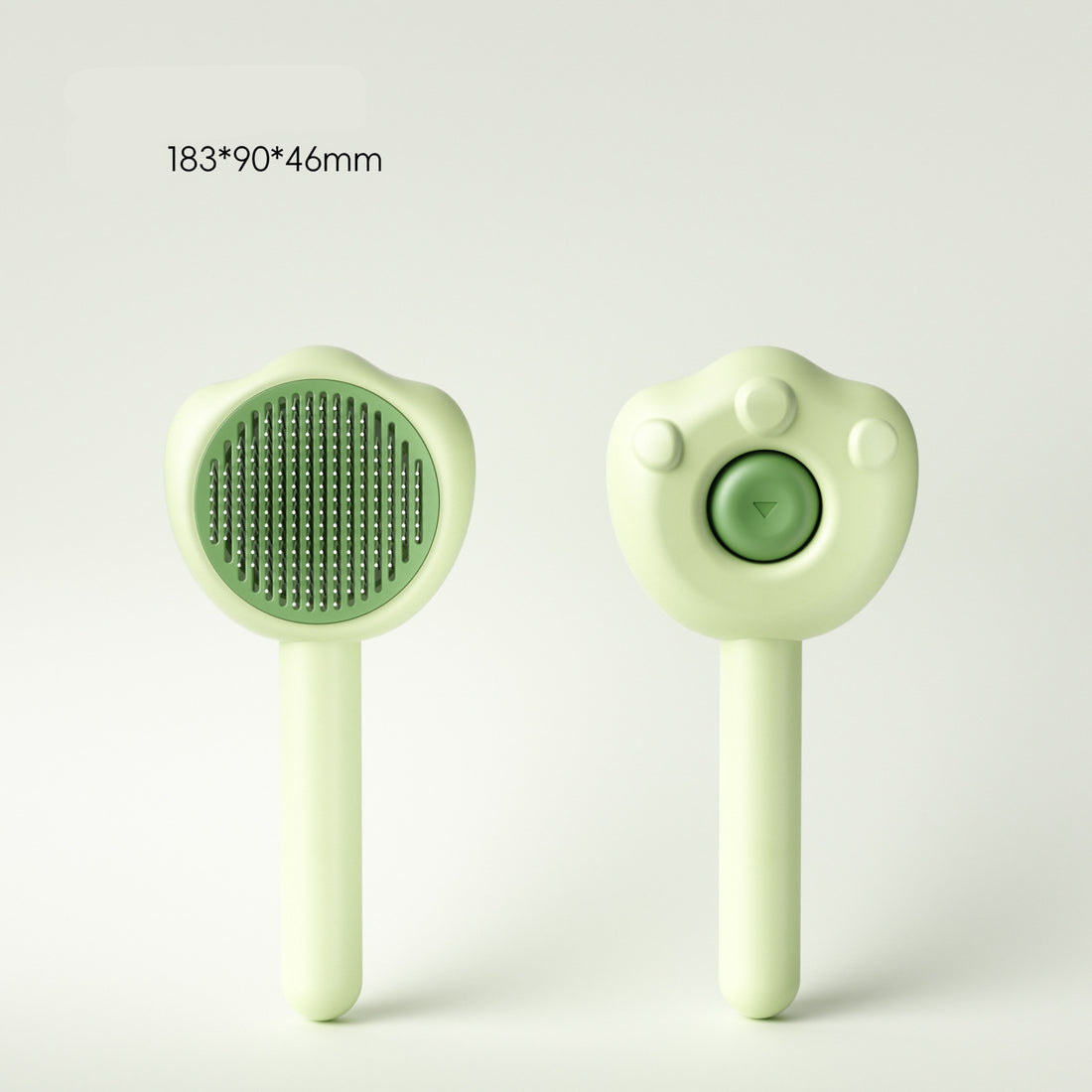 Pet Self-Cleaning Grooming Comb Hair Removal Brush With Handle