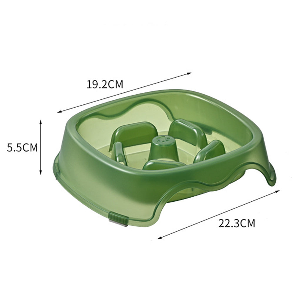 Pet Slow Feed Anti-Choke Water and Food Bowl