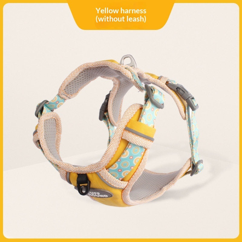 Pet Harness Vest Adjustable Walking Leash Strap