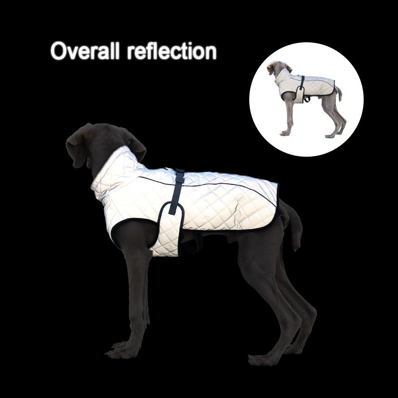 Pet Reflective Tactical Full-Body Jacket Clothing