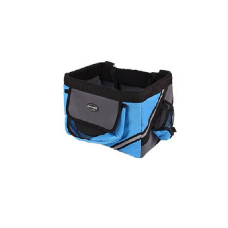 Pet Bicycle Carrier Bag Front Handlebar Removable Basket