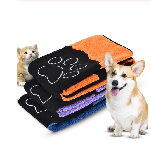 Absorbent Quick-Dry Pet Bath Towel