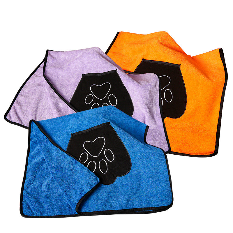 Absorbent Quick-Dry Pet Bath Towel