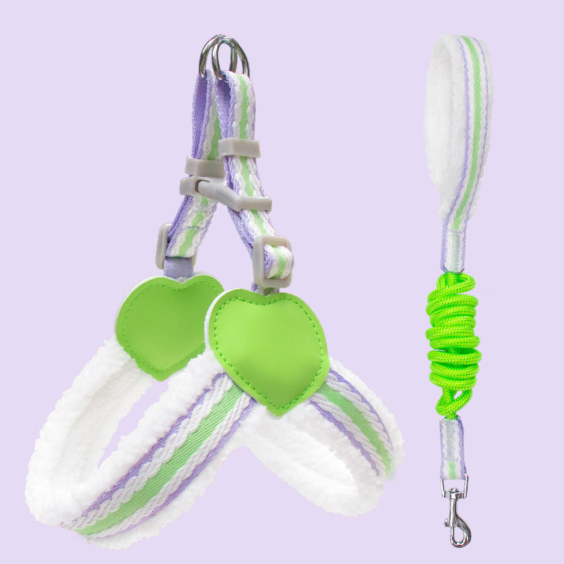 Breathable Summer Pet Harness Leash Small Medium