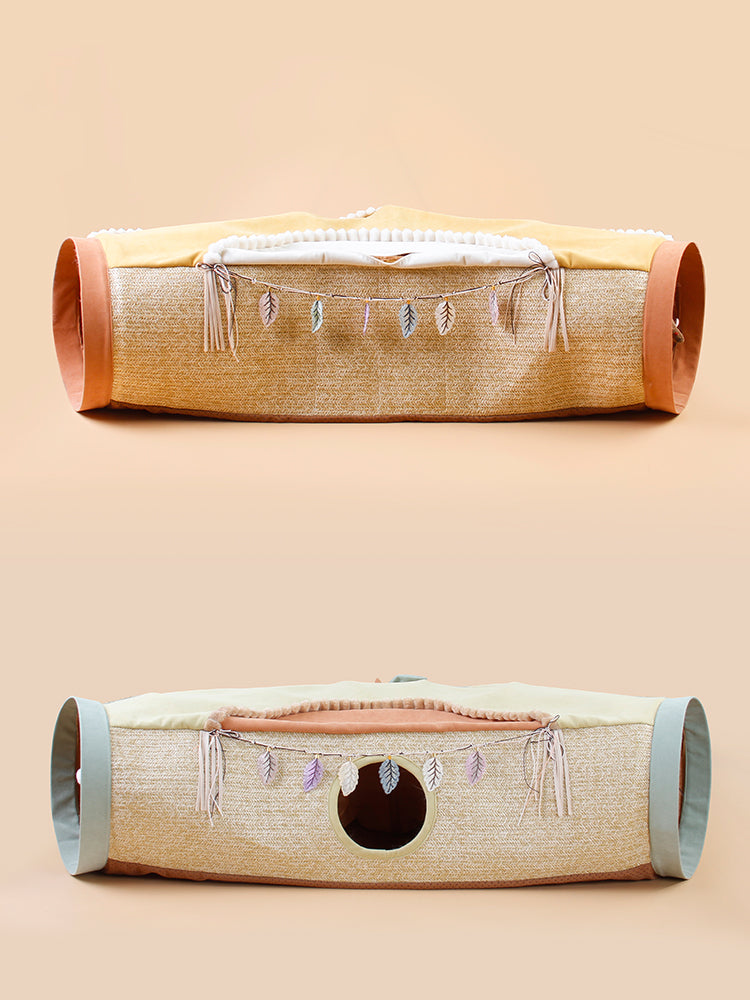 Pet Net Litter Roll Interactive Toy With Drilling Hole