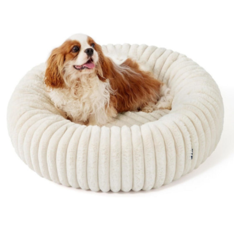 Pet Plush Bed Round Soft Warm Sleeping Mat