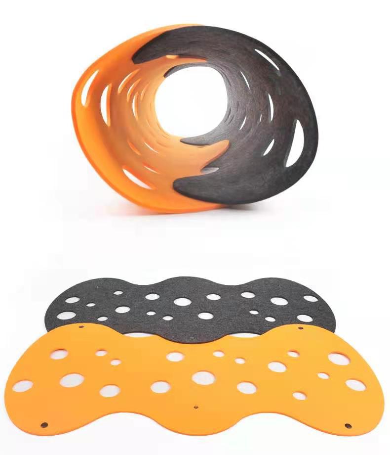 Removable Felt Tunnel Interactive Pet Toy