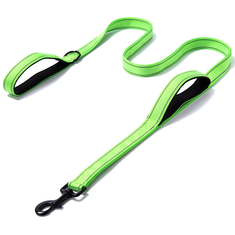 Reflective Double Thickened Nylon Pet Leash Durable Walking