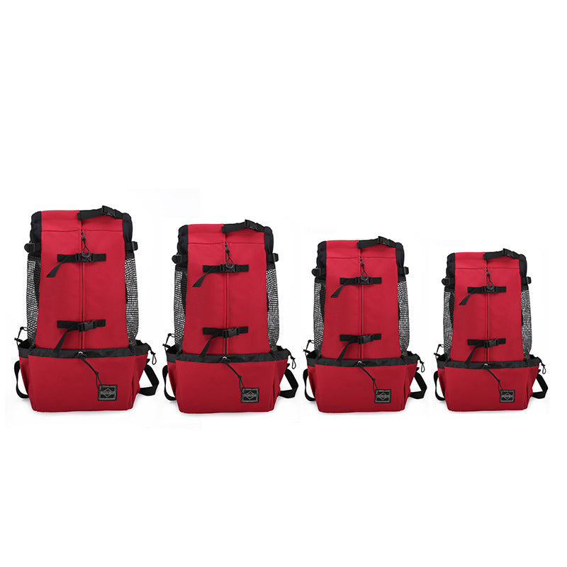 Pet Carrier Backpack Double Shoulder Travel Bag Portable