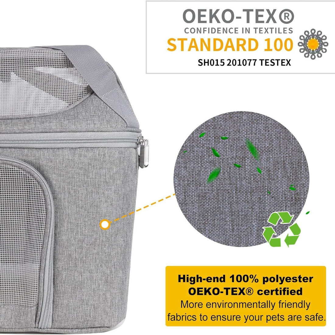 Breathable Portable Backpack Pet Carrier For Travel
