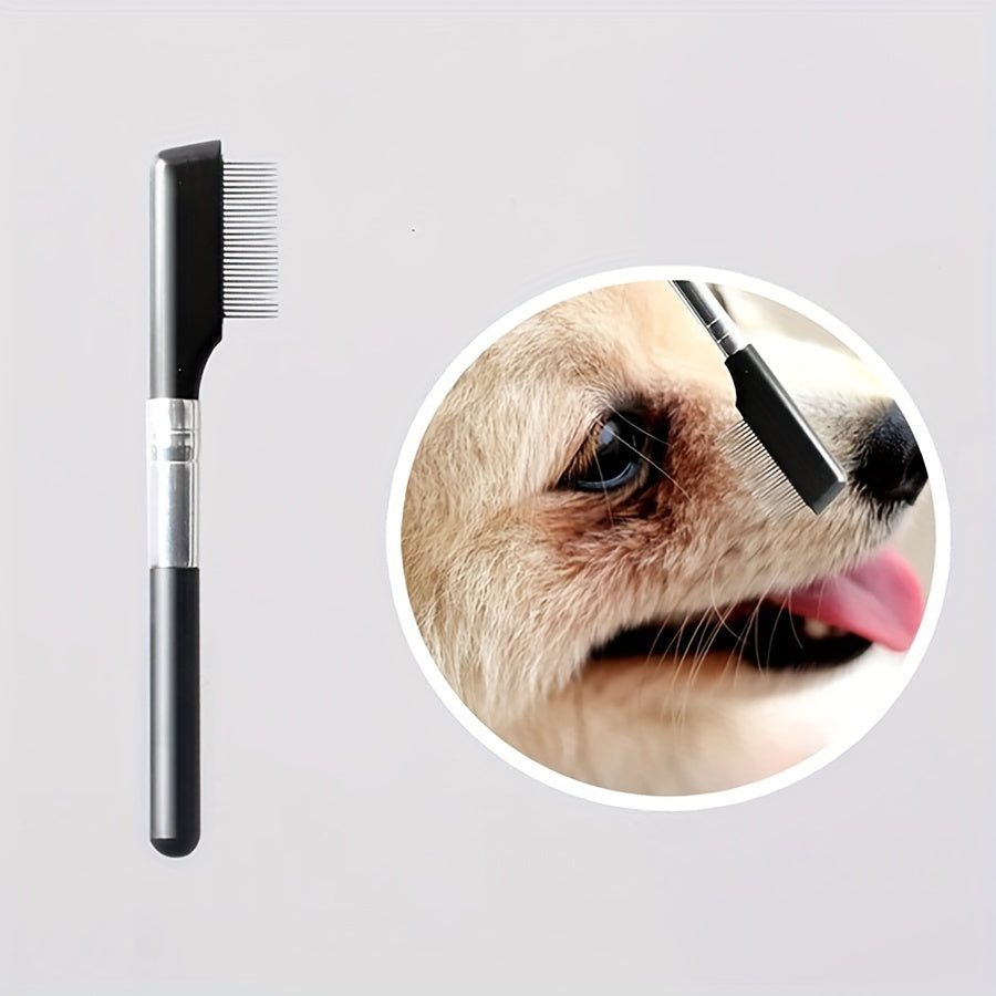 Pet Eye Grooming Brush Soft Tear Stain Remover With Comb