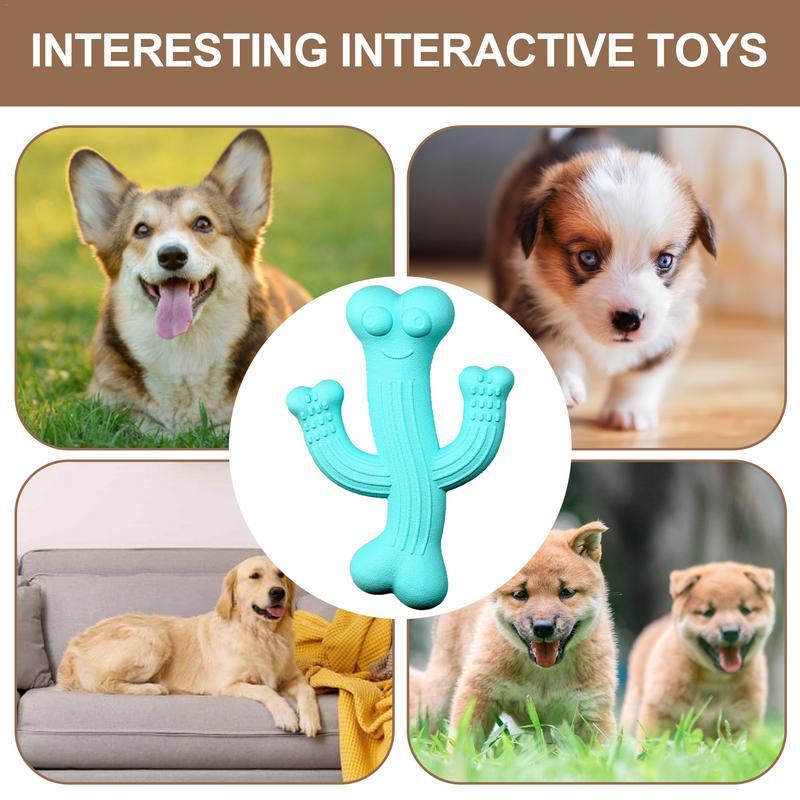Cactus Chew Toy Durable Interactive Pet Toy