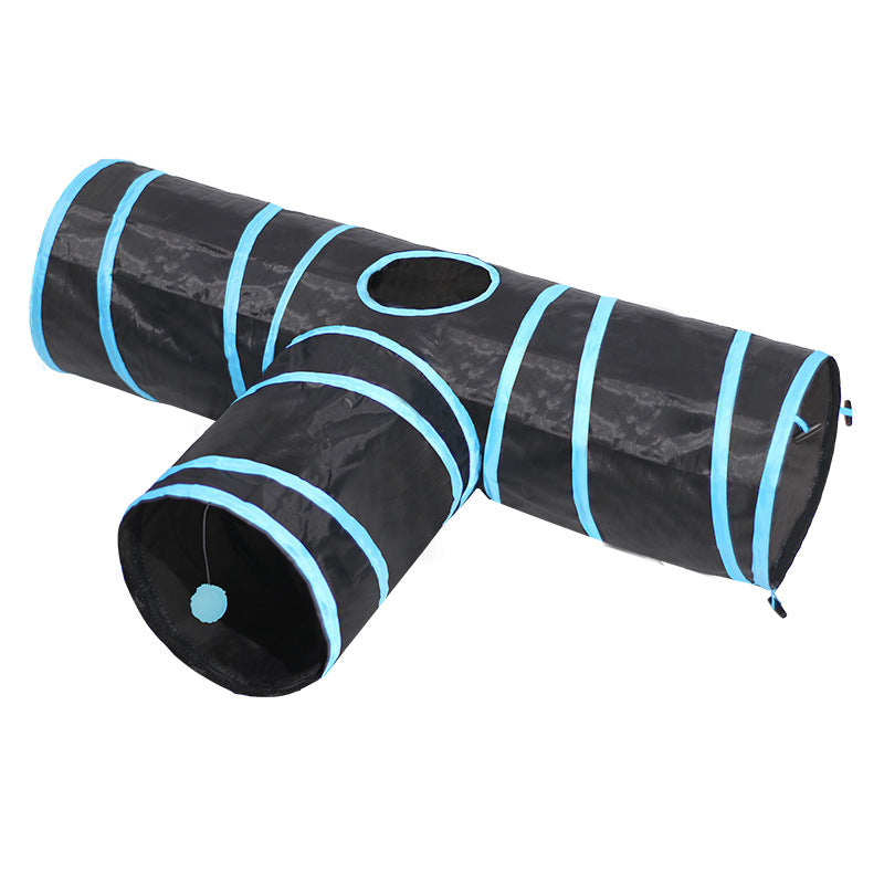 Foldable Tunnel Climbing Interactive Pet Toy