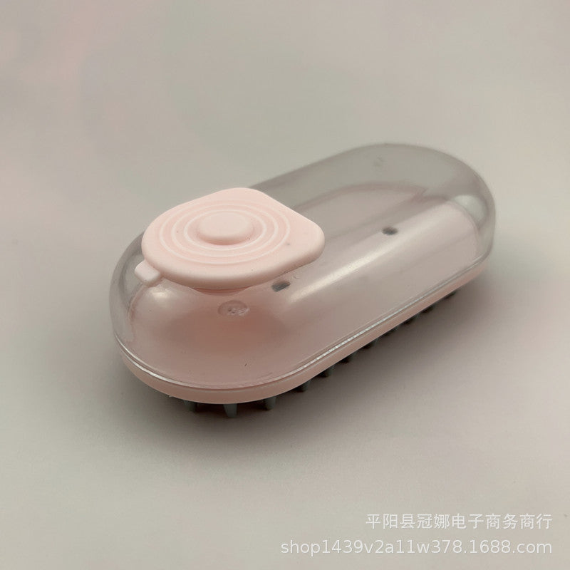 Handheld Pet Bath Massage Hair Cleaning Brush