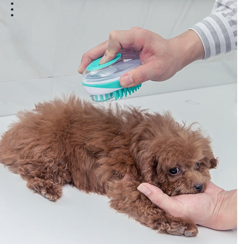 Pet Bath Massage Hair Cleaning Brush