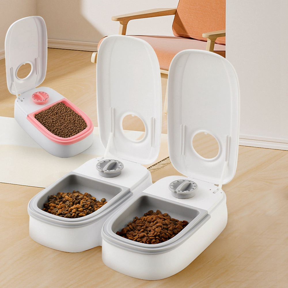 Automatic Pet Feeder Smart Timer Food Dispenser Bowl