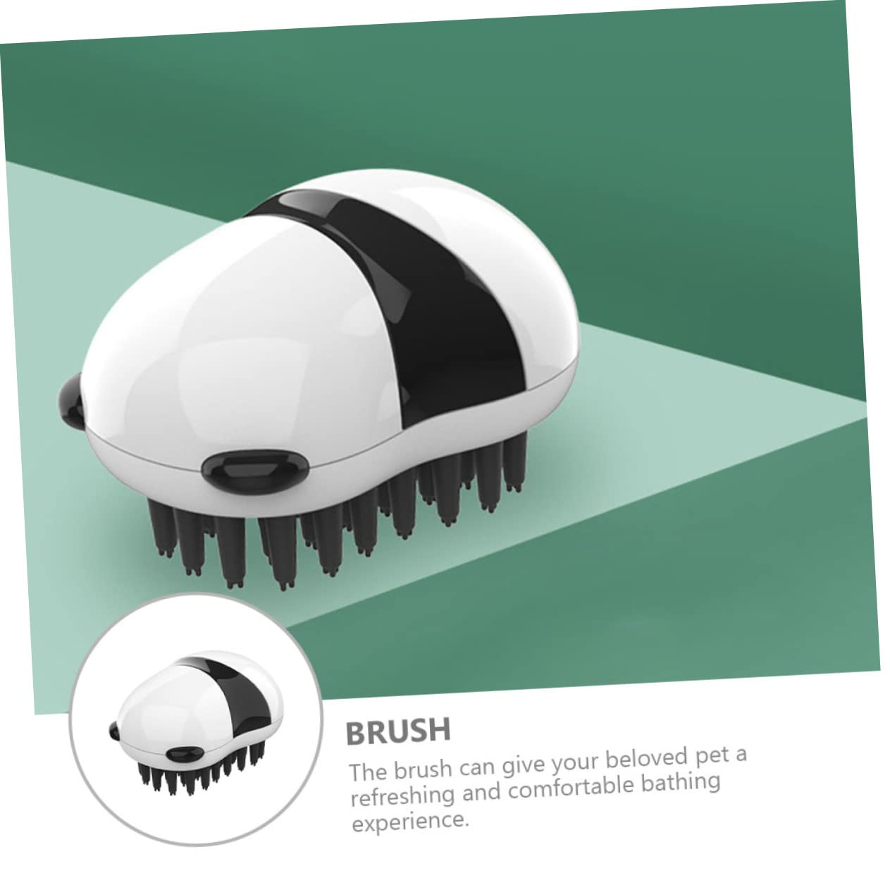 Pet Bath Grooming Brush Hair Removal Cleaning Glove