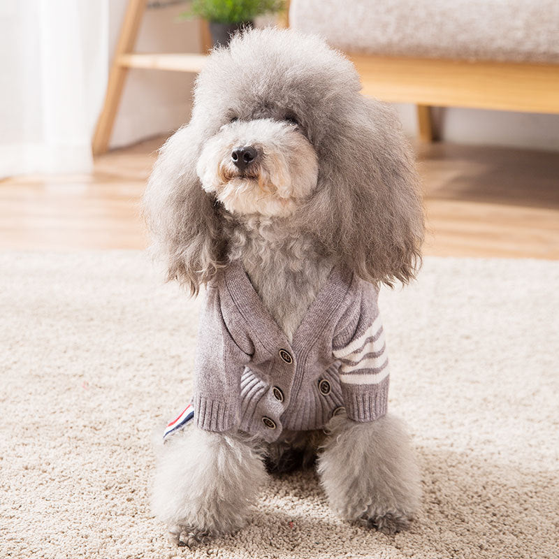 Warm Cozy Sweater Coat for Pets