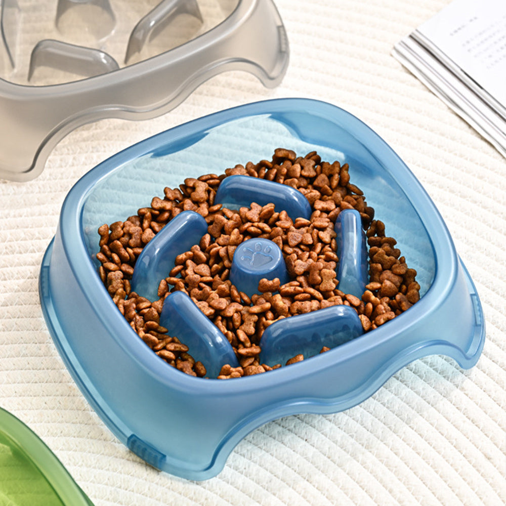 Pet Slow Feed Anti-Choke Water and Food Bowl