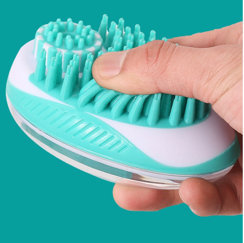Pet Bath Massage Hair Cleaning Brush