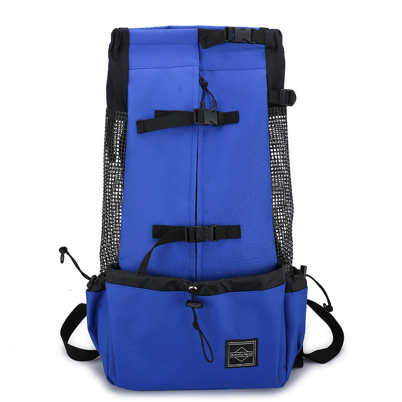 Pet Carrier Backpack Double Shoulder Travel Bag Portable