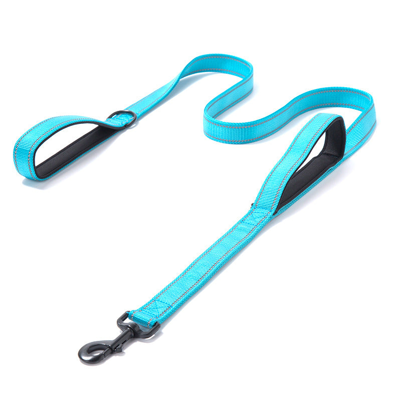 Reflective Double Thickened Nylon Pet Leash Durable Walking