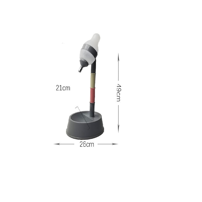 Pet Standing Water and Food Bowl Lick Ball Feeder
