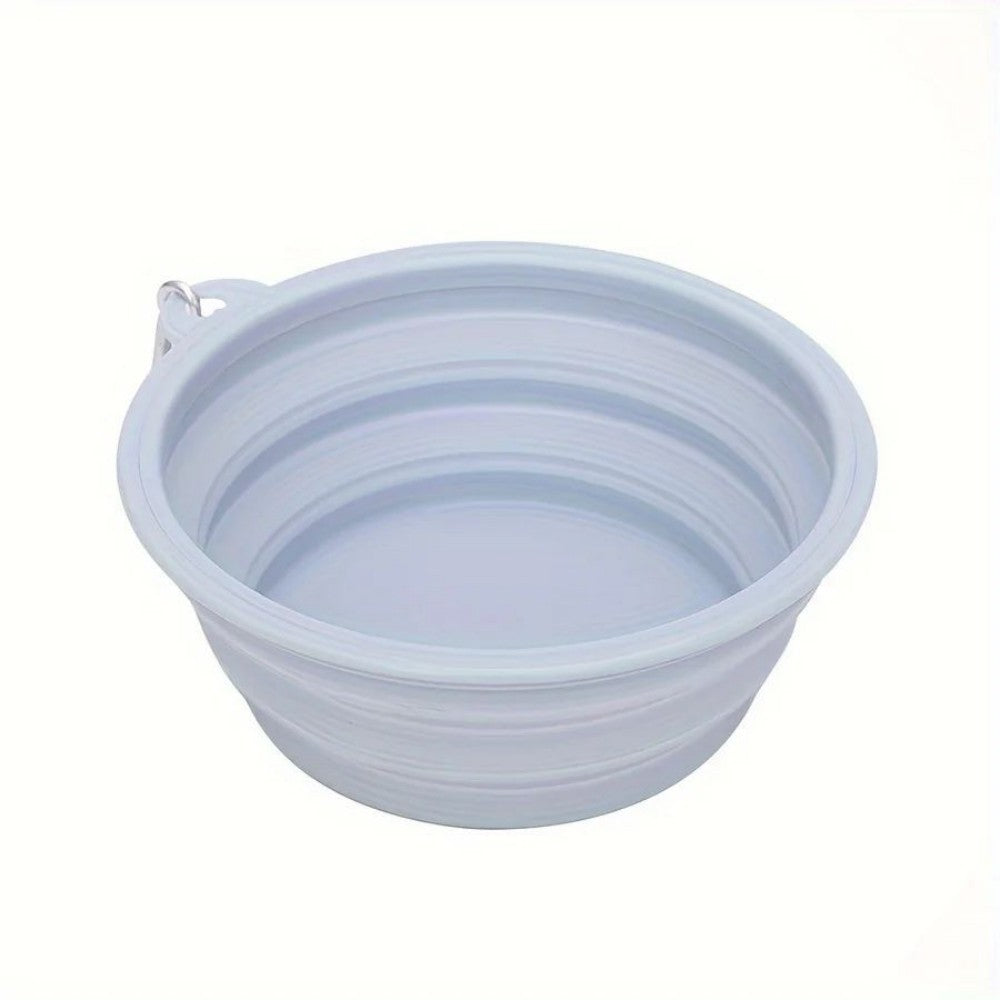 Hanging Foldable Pet Bowl Portable Travel Food Water Container