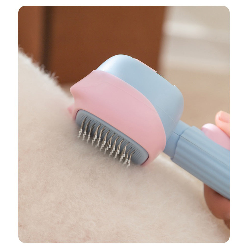 Pet Deshedding And Dematting Grooming Brush Reduces Shedding