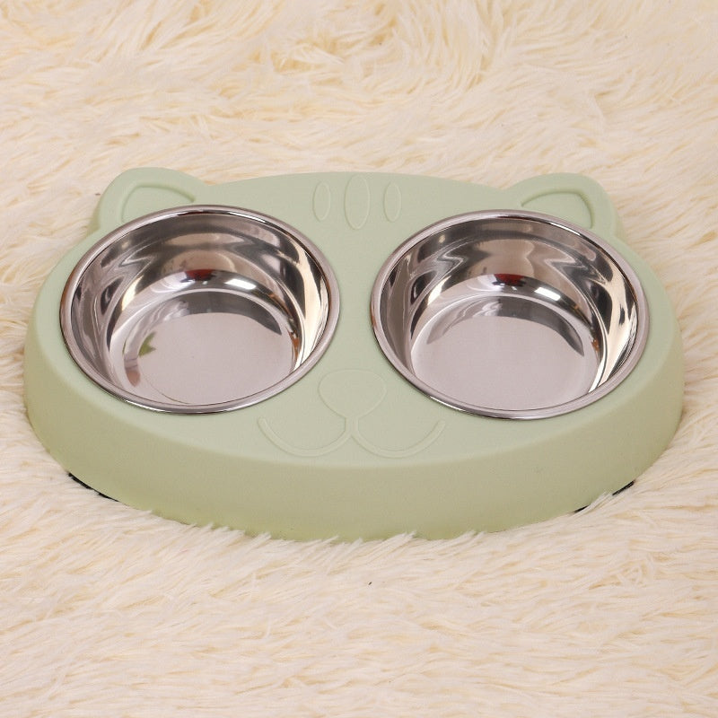 Pet Water and Food Feeding Bowl