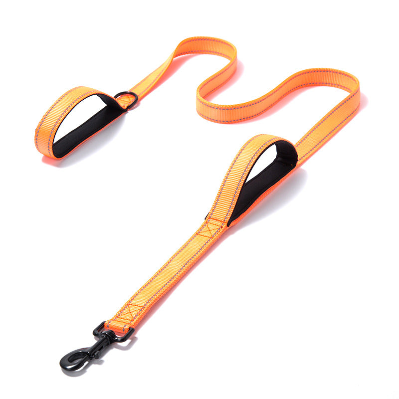 Reflective Double Thickened Nylon Pet Leash Durable Walking