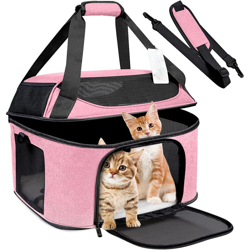 Breathable Portable Backpack Pet Carrier For Travel