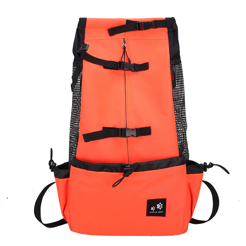 Pet Carrier Backpack Double Shoulder Travel Bag Portable