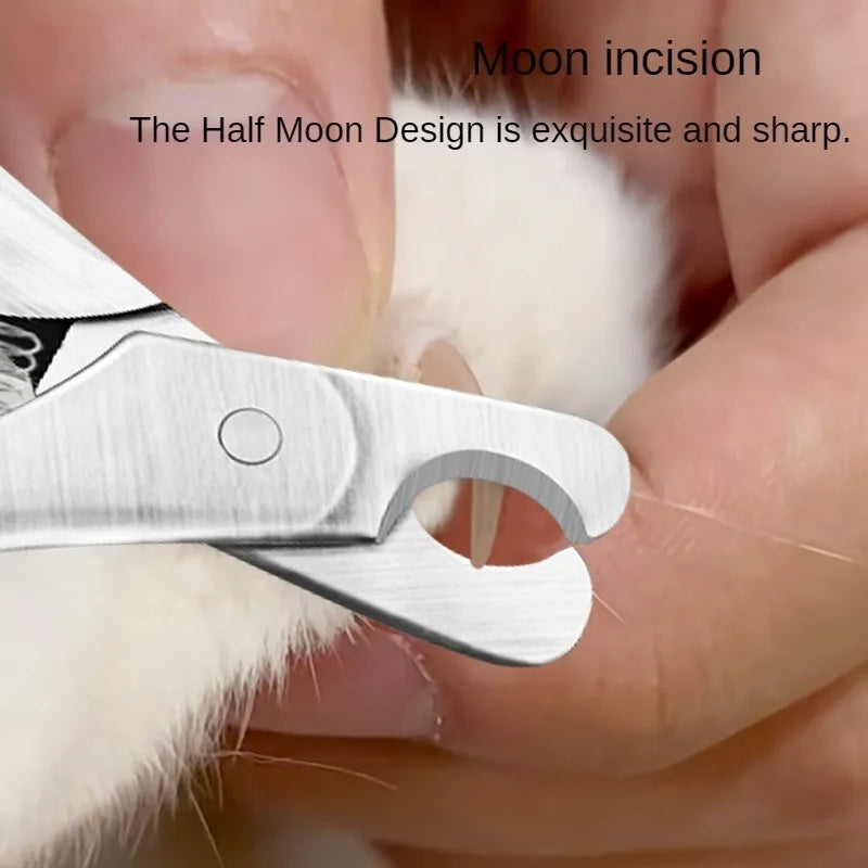 Professional Pet Nail Clipper Sharp Safety Stainless Steel Trimmer
